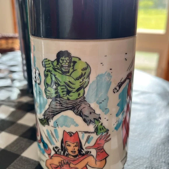 Vintage 1976 Marvel Comics Super Heroes Lunchbox - Picture 8 of 8